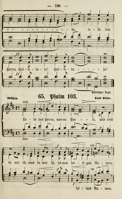 Sammlung Kirchlicher Lieder: für den Gemischten Chor. Liederbuch für Kirche, Schule und Haus page 135