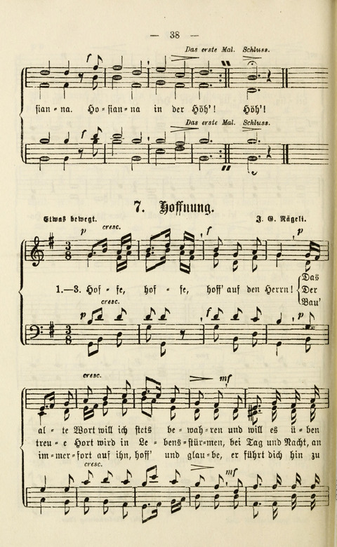 Sammlung Kirchlicher Lieder: für den Gemischten Chor. Liederbuch für Kirche, Schule und Haus page 254