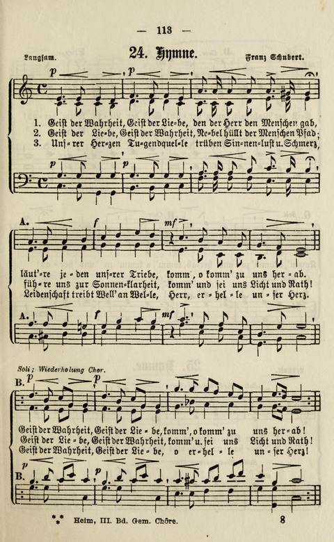 Sammlung Kirchlicher Lieder: für den Gemischten Chor. Liederbuch für Kirche, Schule und Haus page 329