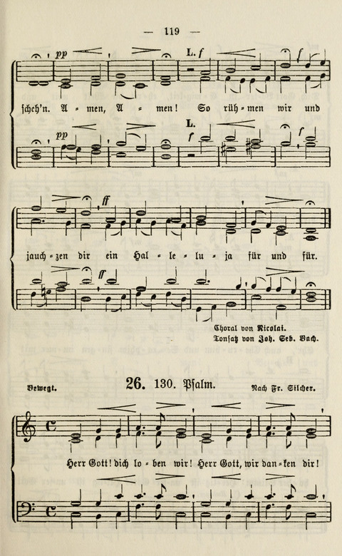 Sammlung Kirchlicher Lieder: für den Gemischten Chor. Liederbuch für Kirche, Schule und Haus page 335