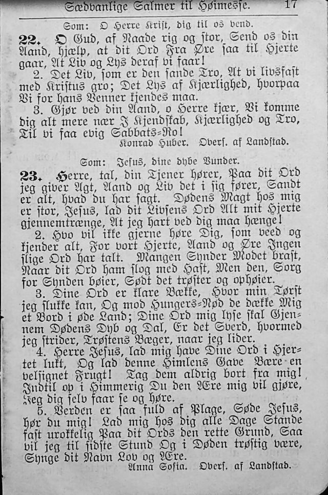 Salmebog for Lutherske Kristne i Amerika page 16