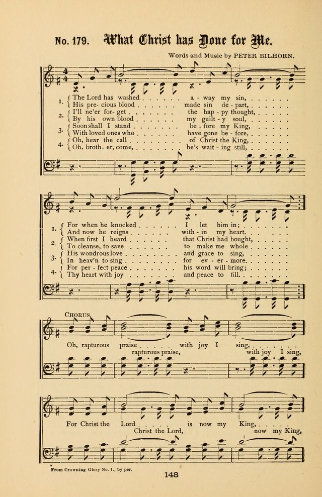 Song-Land Messenger Complete: a new song book for use in all public gatherings where select music is desired page 151