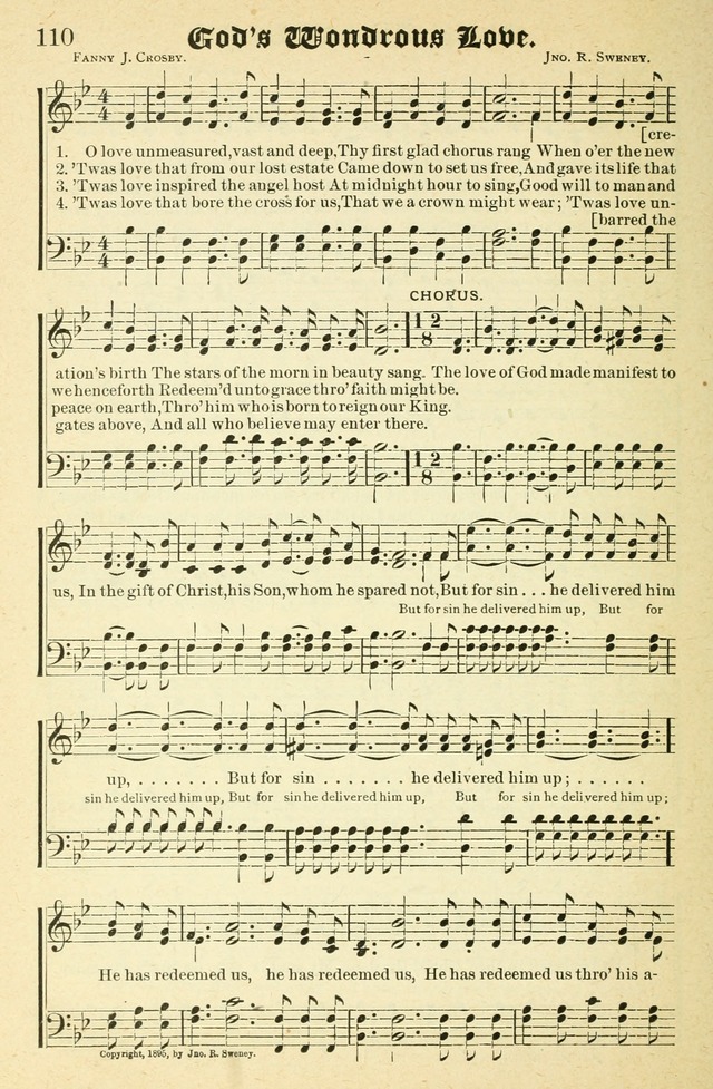 Songs of Love and Praise No. 2: for use in meetings for christian worship or work page 111