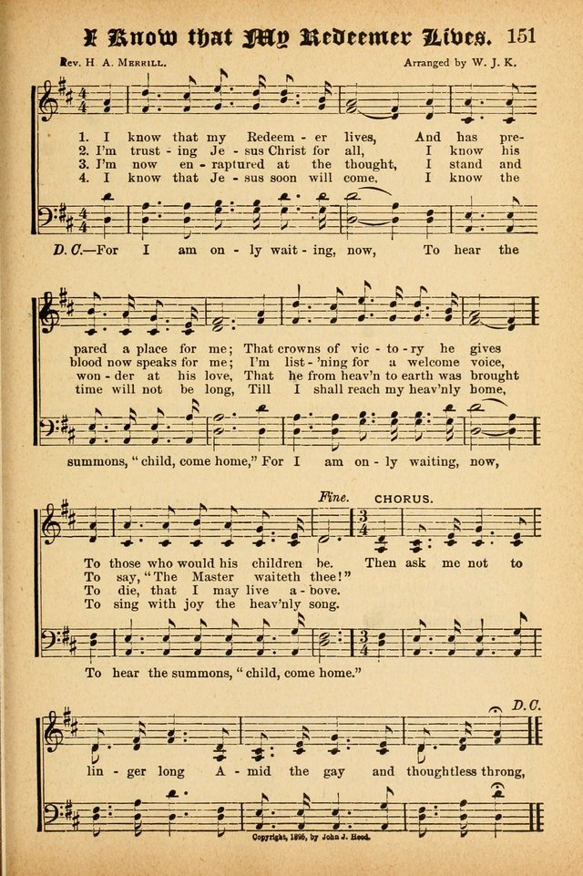 Songs of Love and Praise No. 3: For use in Meetings for Christian Worship of Work page 150