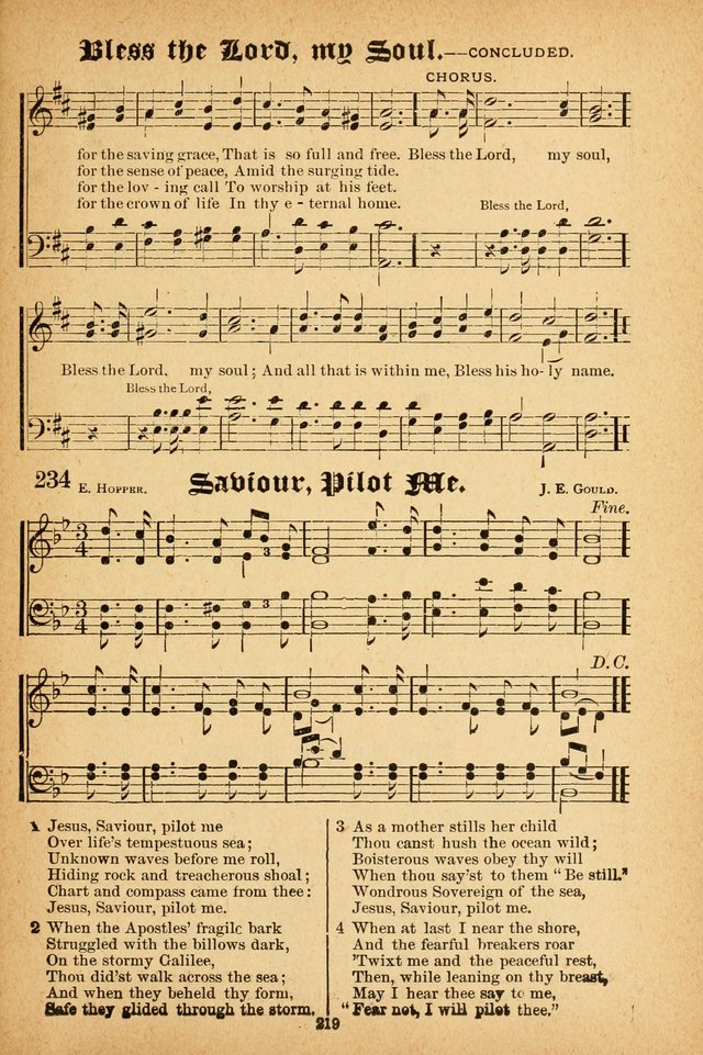 Songs of Love and Praise No. 3: For use in Meetings for Christian Worship of Work page 218