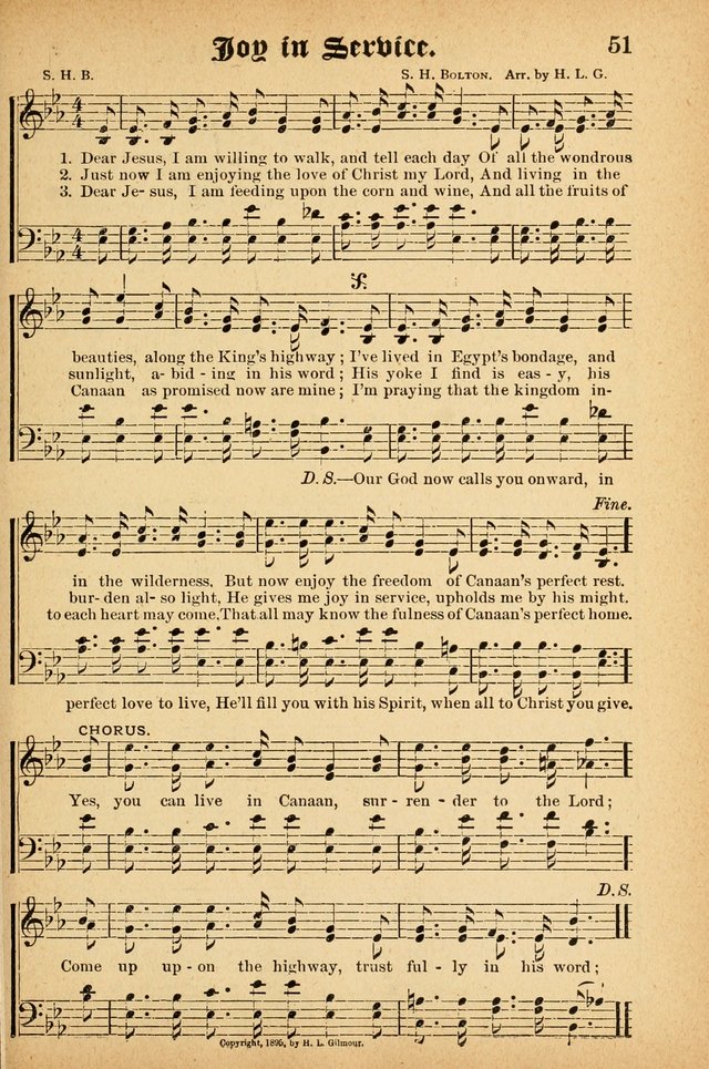 Songs of Love and Praise No. 3: For use in Meetings for Christian Worship of Work page 50