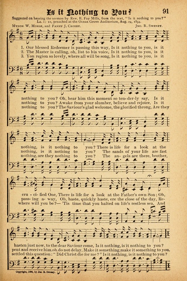 Songs of Love and Praise No. 3: For use in Meetings for Christian Worship of Work page 90
