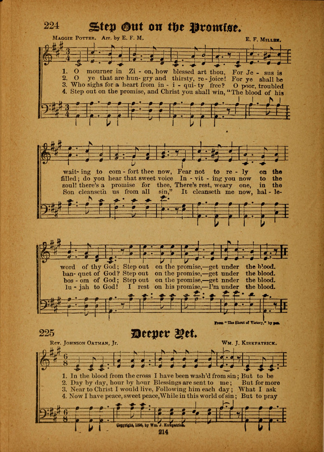 Songs of Love and Praise No. 4 page 212