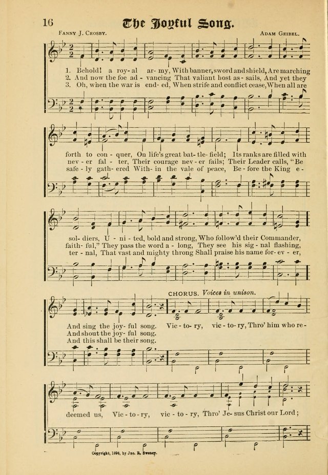 Songs of Love and Praise No. 5: for use in meetings for Christian worship or work page 16