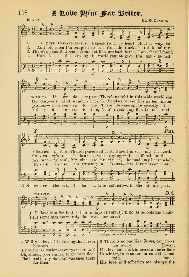 Songs of Love and Praise No. 5: for use in meetings for Christian worship or work page 186