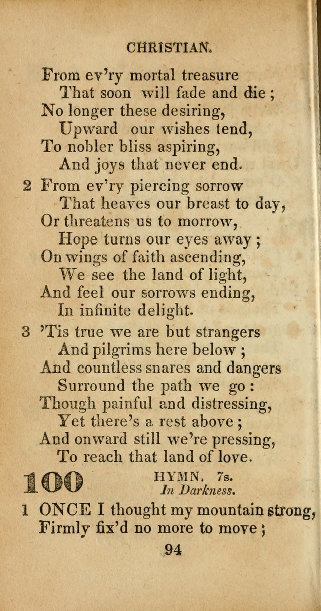 Sacred lyrics, or Select hymns: particularly adapted to revivals of religion, and intended as a supplement to Watts.  page 94