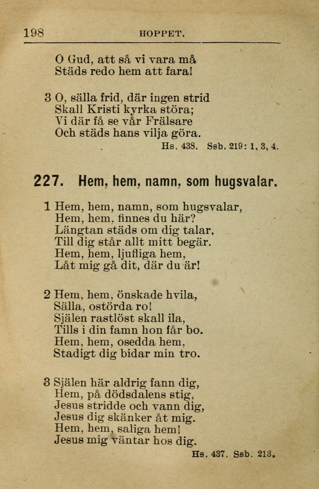 Söndagsskolbok: innehållande liturgi och sånger för söndagsskolan (Omarbetad uppl.) page 200