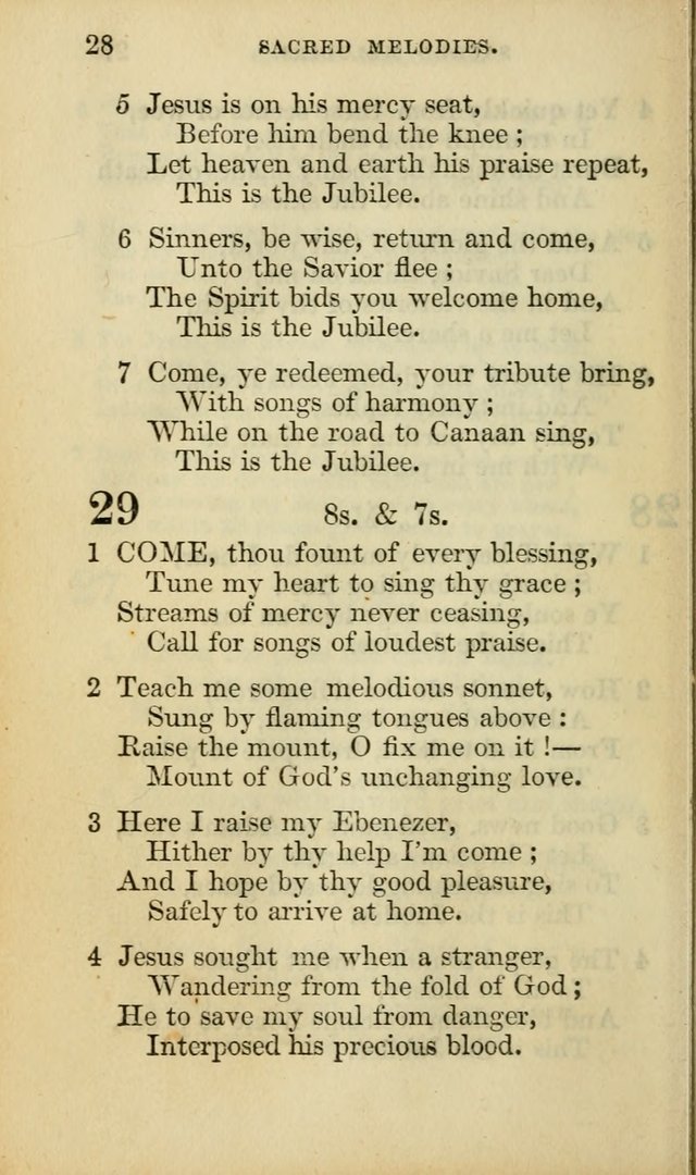 Sacred Melodies for Conference and Prayer Meetings, and for Social and Private Devotion (13th ed.) page 27