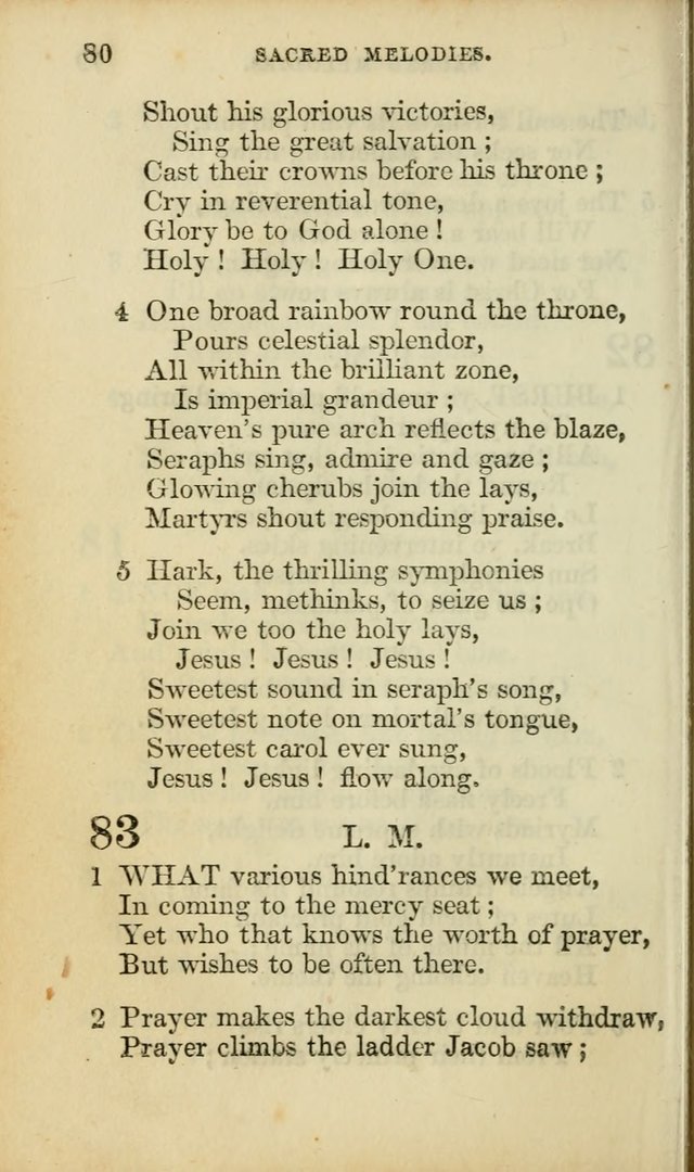 Sacred Melodies for Conference and Prayer Meetings, and for Social and Private Devotion (13th ed.) page 79