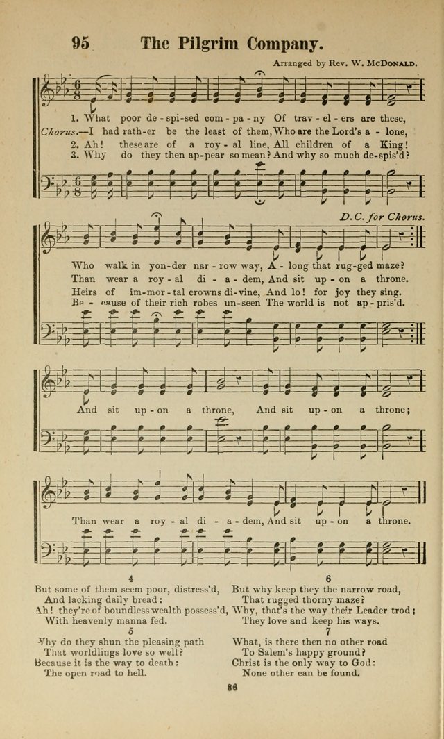 Sacred Melodies Nos.1 and 2 combined: As used by Evangelist H. W. Brown and others, in Gospel Meetings and other religious services page 86