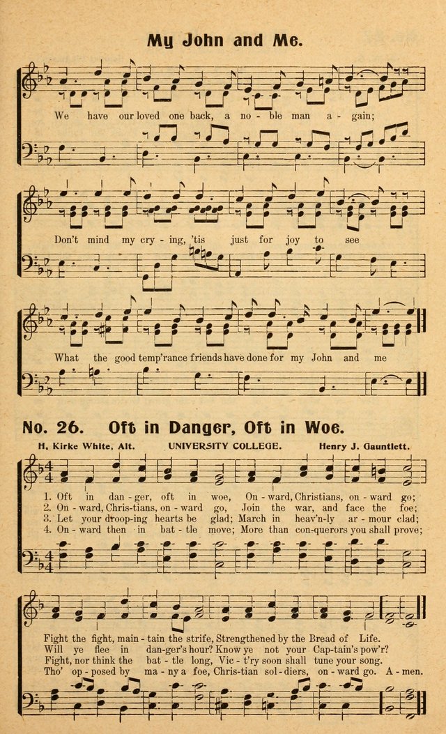 Songs of the New Crusade: a collection of stirring twentieth century temperance songs page 27