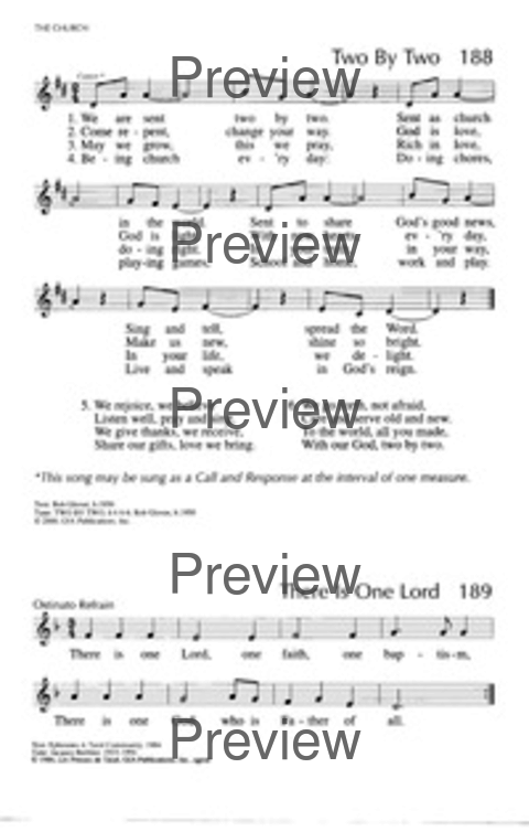 Singing Our Faith: a hymnal for young Catholics page 101