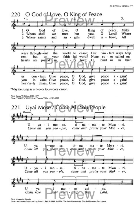Singing Our Faith: a hymnal for young Catholics page 130