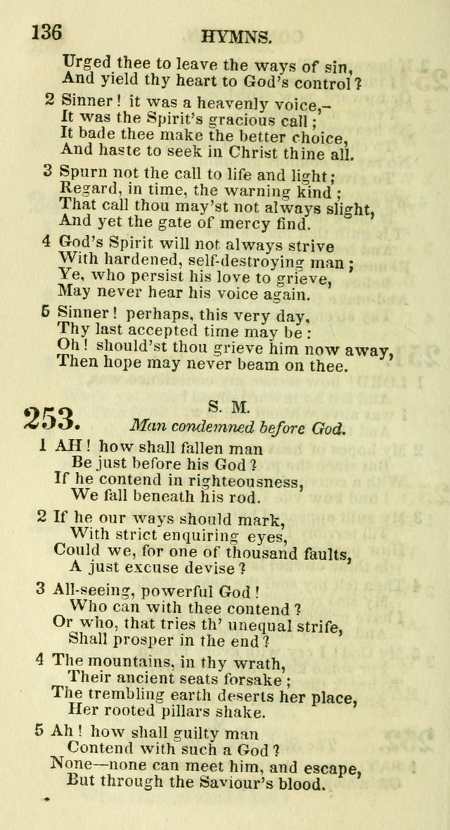 Social Psalmist: or hymns, selected for the private use and social meetings of evangelical Christians page 142