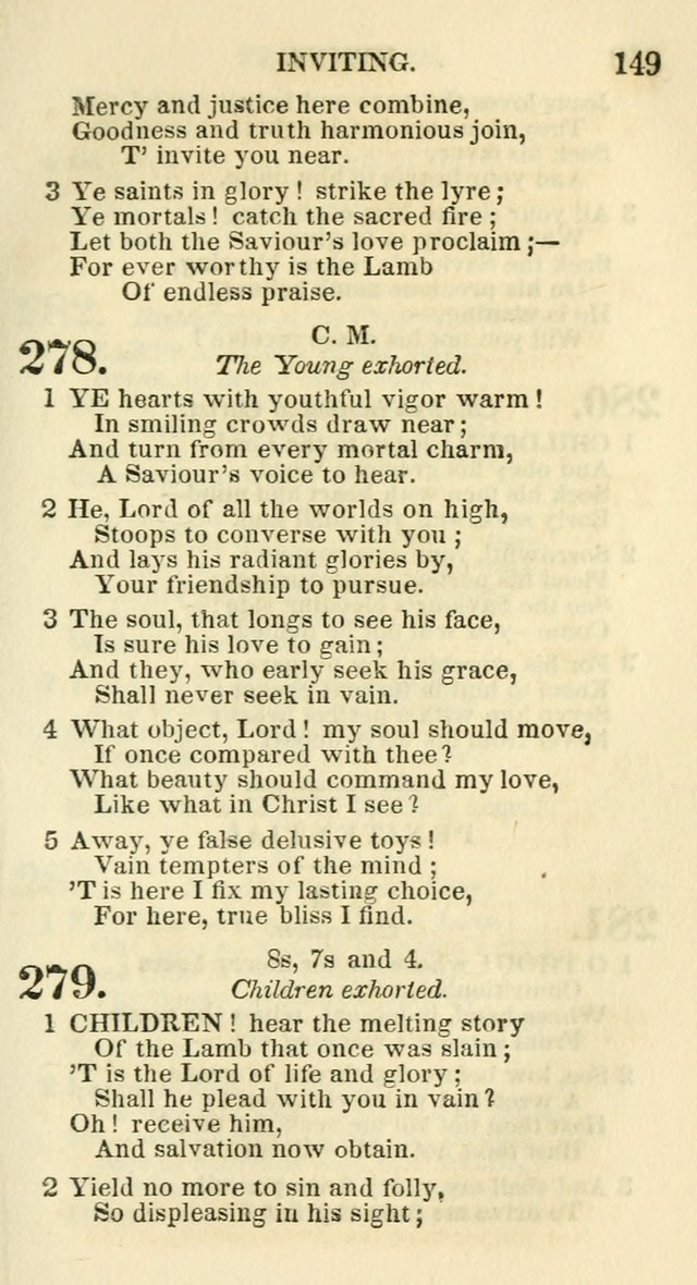 Social Psalmist: or hymns, selected for the private use and social meetings of evangelical Christians page 155