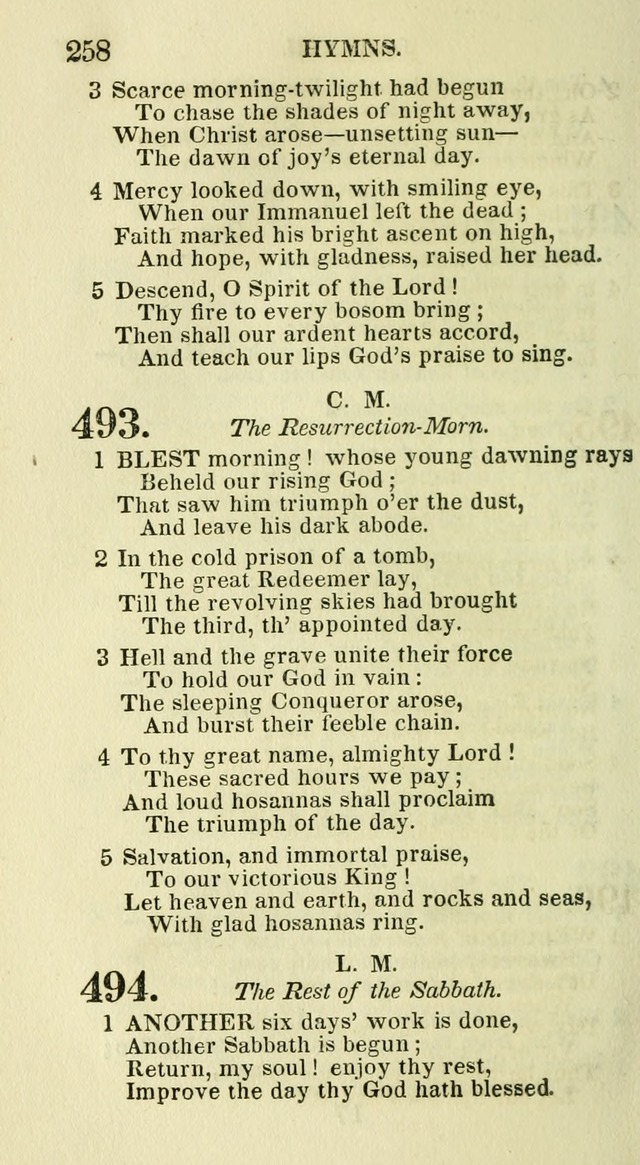 Social Psalmist: or hymns, selected for the private use and social meetings of evangelical Christians page 268