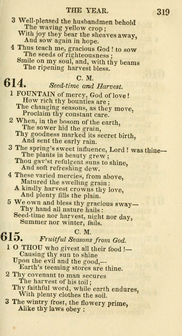 Social Psalmist: or hymns, selected for the private use and social meetings of evangelical Christians page 335