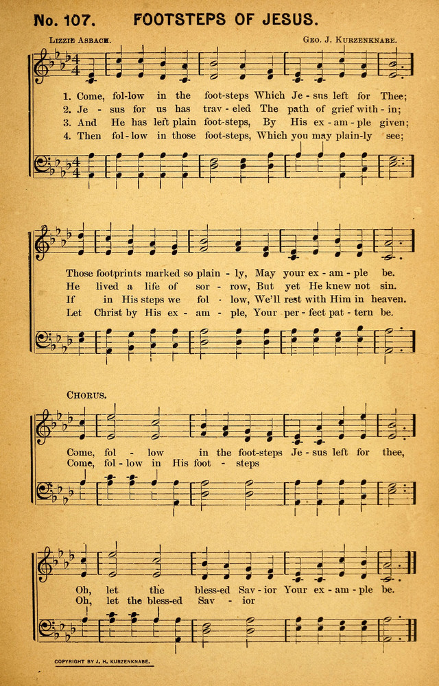 Songs of the Pentecost for the Forward Gospel Movement page 105