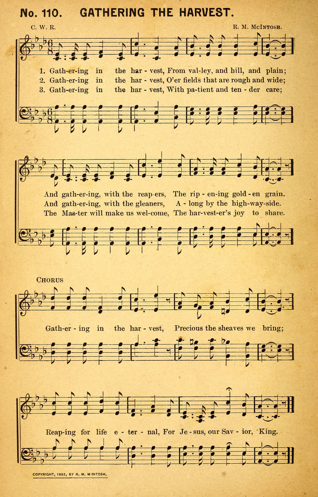 Songs of the Pentecost for the Forward Gospel Movement page 108