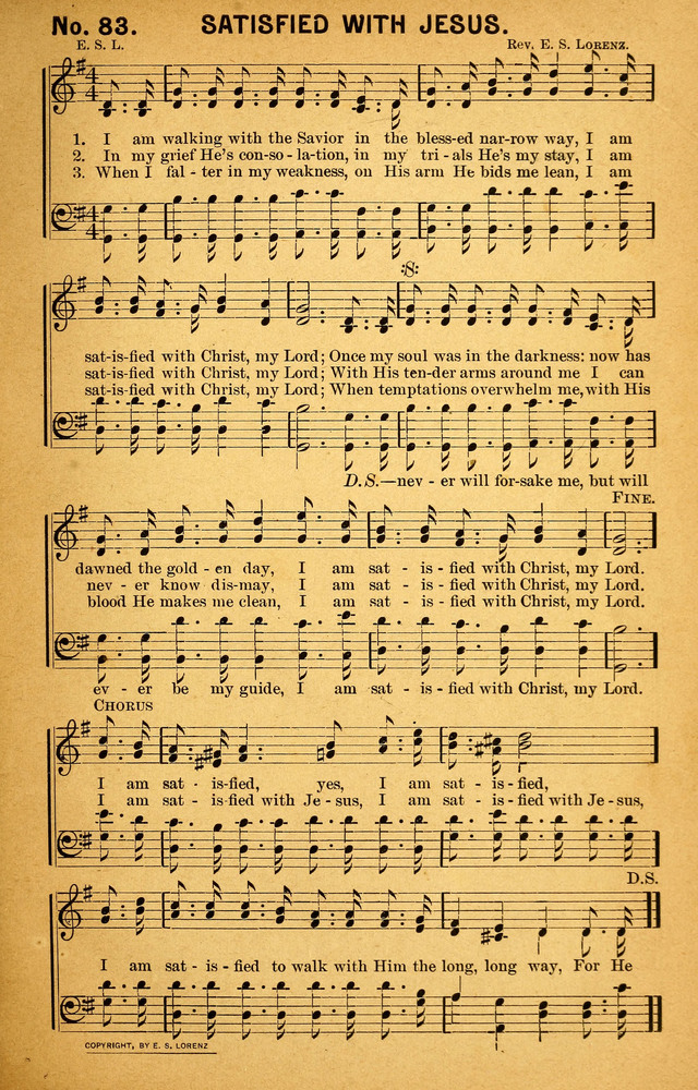 Songs of the Pentecost for the Forward Gospel Movement page 83