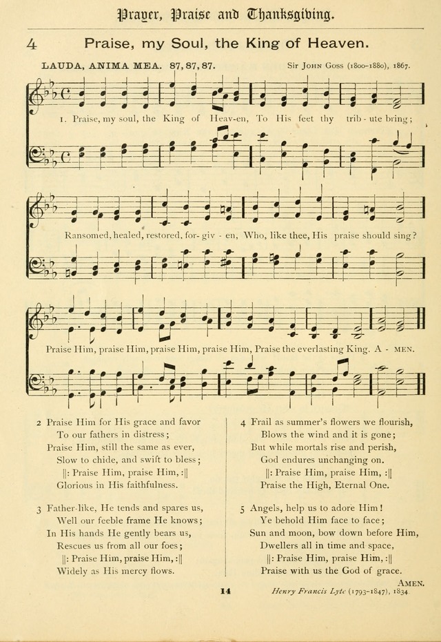 School and Parish Hymnal: with tunes page 15
