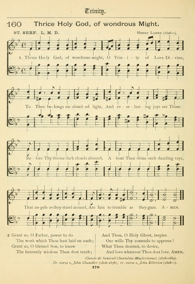School and Parish Hymnal: with tunes page 171