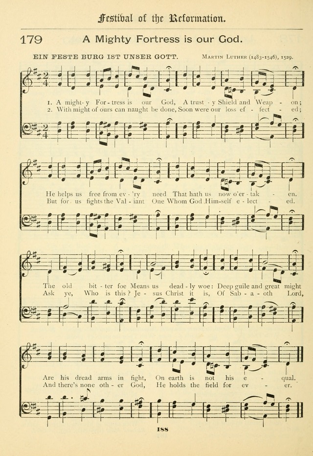 School and Parish Hymnal: with tunes page 189