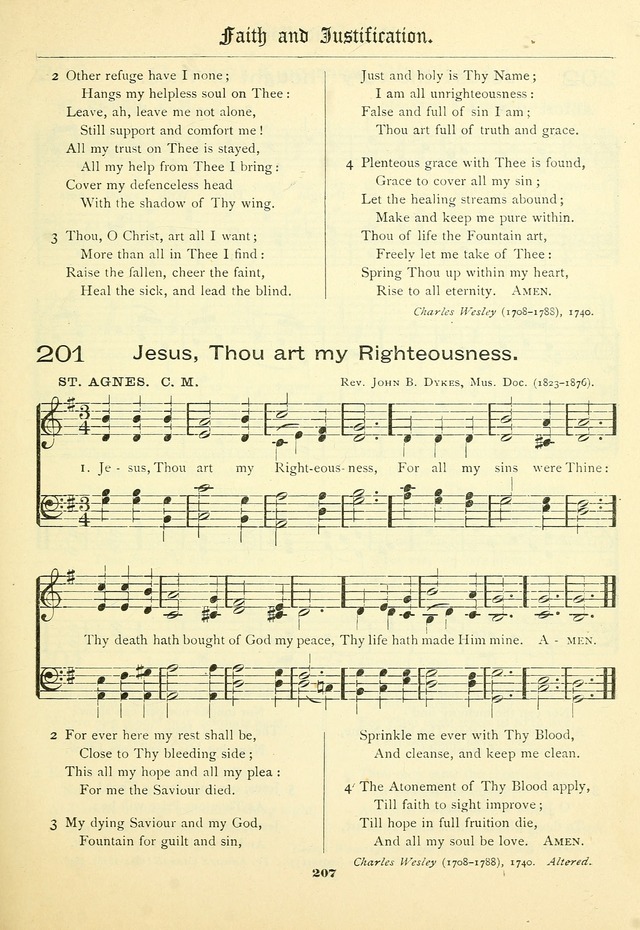 School and Parish Hymnal: with tunes page 208