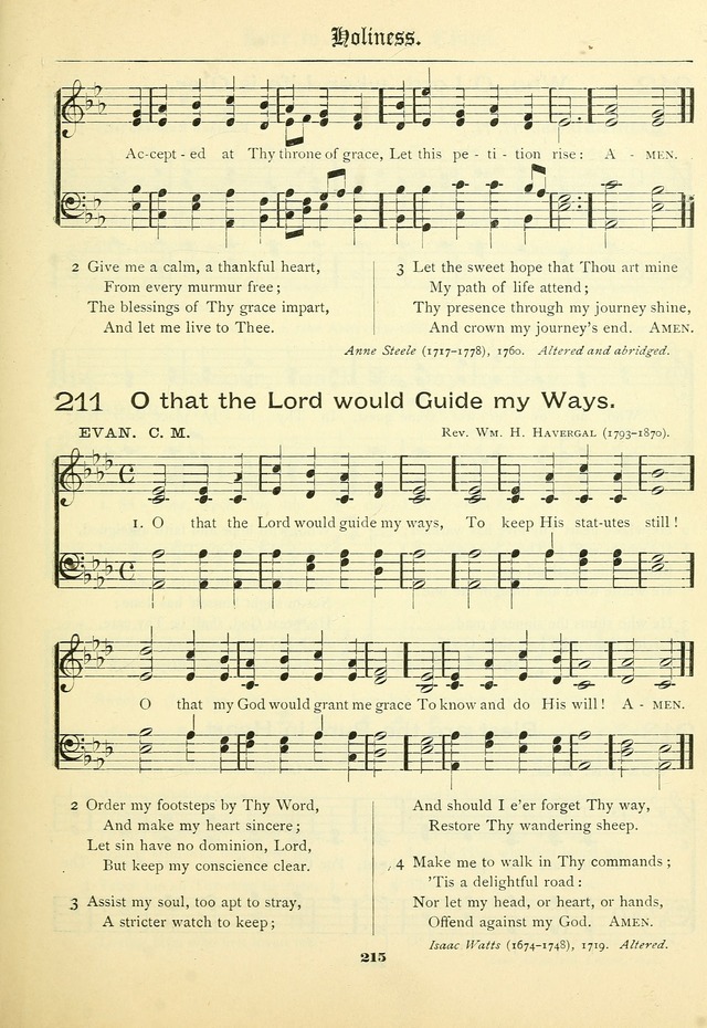 School and Parish Hymnal: with tunes page 216