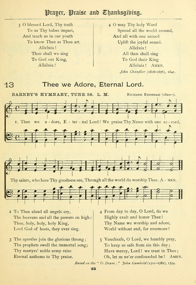 School and Parish Hymnal: with tunes page 24