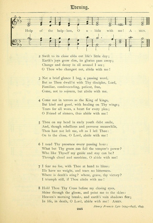 School and Parish Hymnal: with tunes page 246