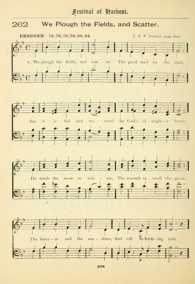 School and Parish Hymnal: with tunes page 259