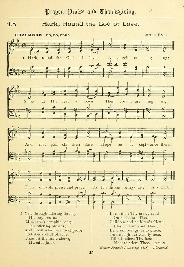 School and Parish Hymnal: with tunes page 26