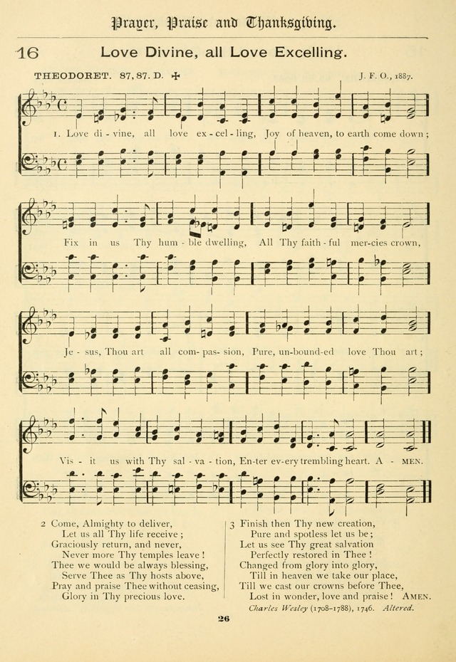 School and Parish Hymnal: with tunes page 27