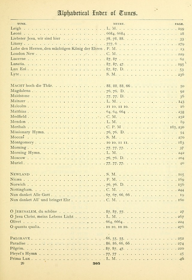 School and Parish Hymnal: with tunes page 306