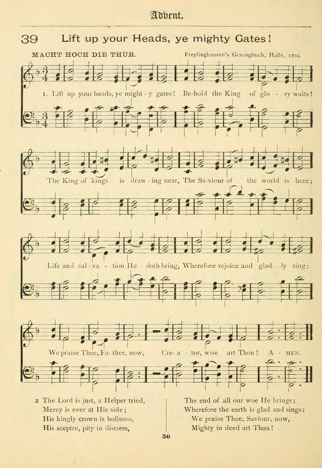 School and Parish Hymnal: with tunes page 51