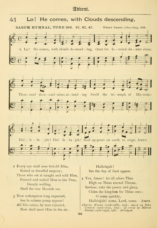 School and Parish Hymnal: with tunes page 53