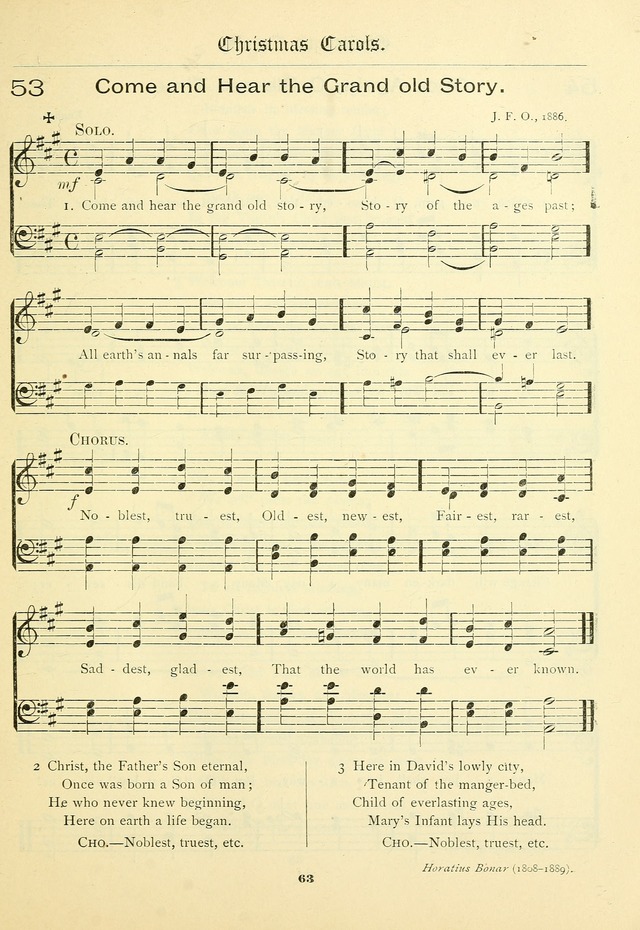 School and Parish Hymnal: with tunes page 64