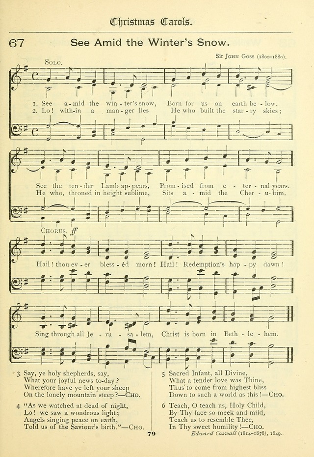 School and Parish Hymnal: with tunes page 80
