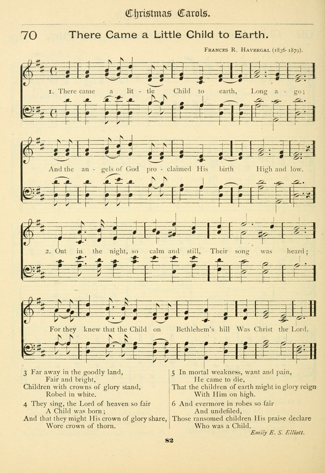 School and Parish Hymnal: with tunes page 83