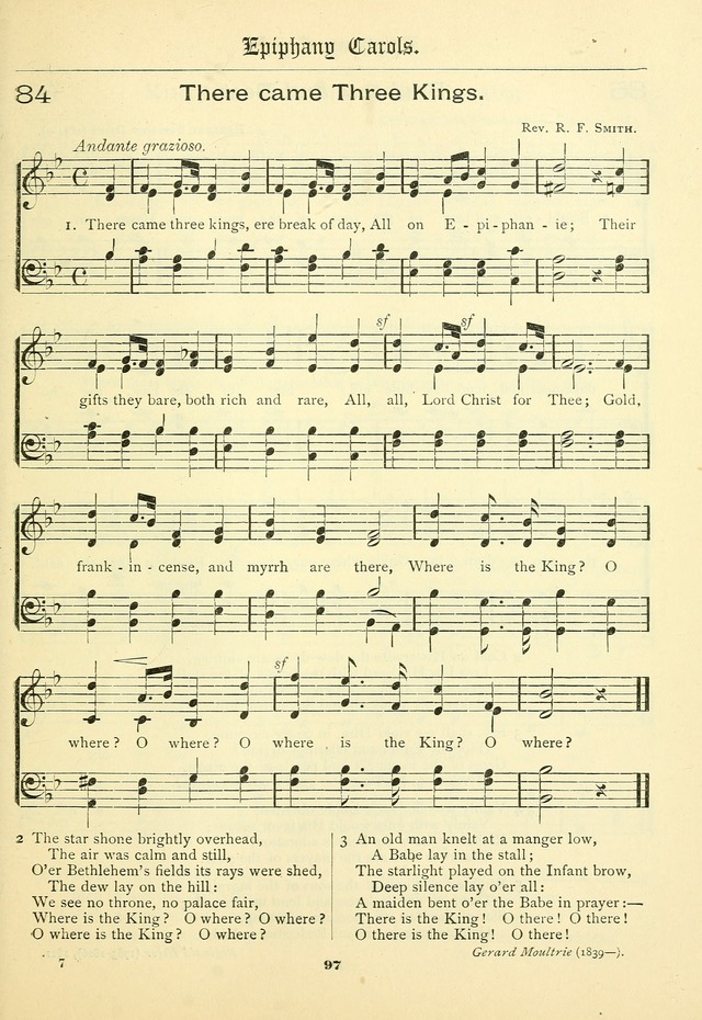 School and Parish Hymnal: with tunes page 98