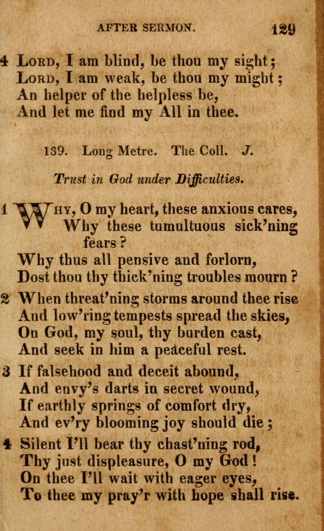 A Selection of Psalms and Hymns: done under the appointment of the Philadelphian Association (4th ed.) page 129