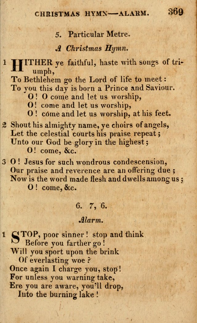 A Selection of Psalms and Hymns: done under the appointment of the Philadelphian Association (4th ed.) page 369
