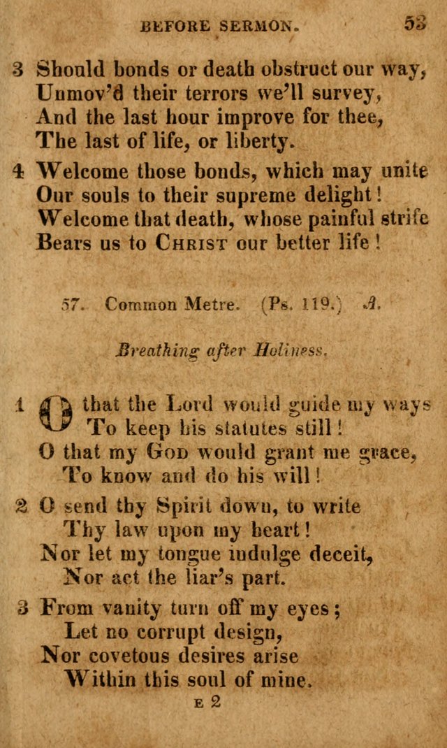 A Selection of Psalms and Hymns: done under the appointment of the Philadelphian Association (4th ed.) page 53