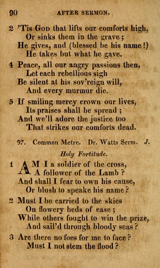 A Selection of Psalms and Hymns: done under the appointment of the Philadelphian Association (4th ed.) page 90